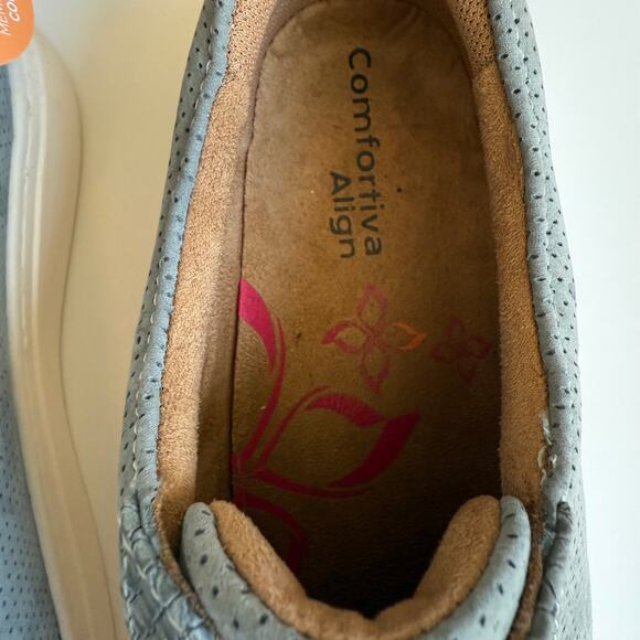 NEW Comfortiva Tacey Slate Blue-Gray Sneakers 6.5 Womens - Picture 6 of 13